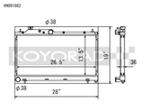 Koyo (MT / w/ Filler Neck) Radiator - 2005-2009 Subaru Legacy