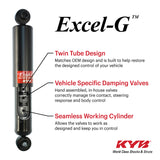 KYB Shocks & Struts Excel-G Front Left SUBARU - 2003 Subaru Forester
