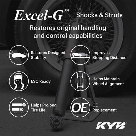 KYB Shocks & Struts Excel-G Front Left SUBARU -09 - 2005-2009 Subaru Outback