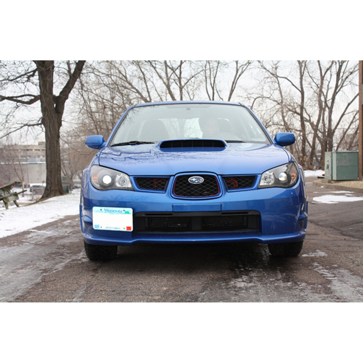 GrimmSpeed License Plate Relocation Kit - 2002-2007 Subaru WRX / STI - product image 3