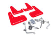 Rally Armor 2011-14 Subaru STI & WRX Sedan Red UR Mud Flap White Logo mud flap set