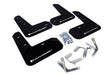 Rally Armor 2013-17 Subaru BRZ Mud flap White logo mud flap set