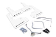 Rally Armor 2015-21 Subaru WRX & STI White UR Mud Flap Black Logo mud flap set
