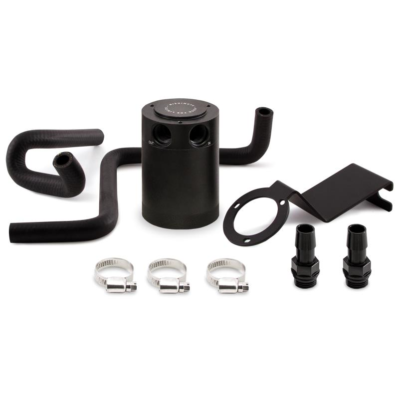 Mishimoto Baffled Oil Catch Can Kit (Black) - 2013-2020 Subaru BRZ