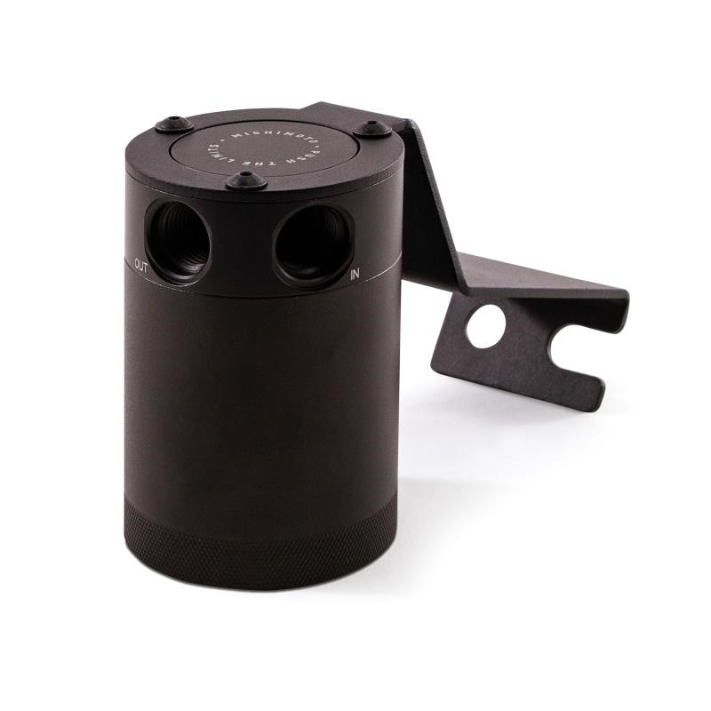 Mishimoto Baffled Oil Catch Can Kit (Black) - 2013-2020 Subaru BRZ