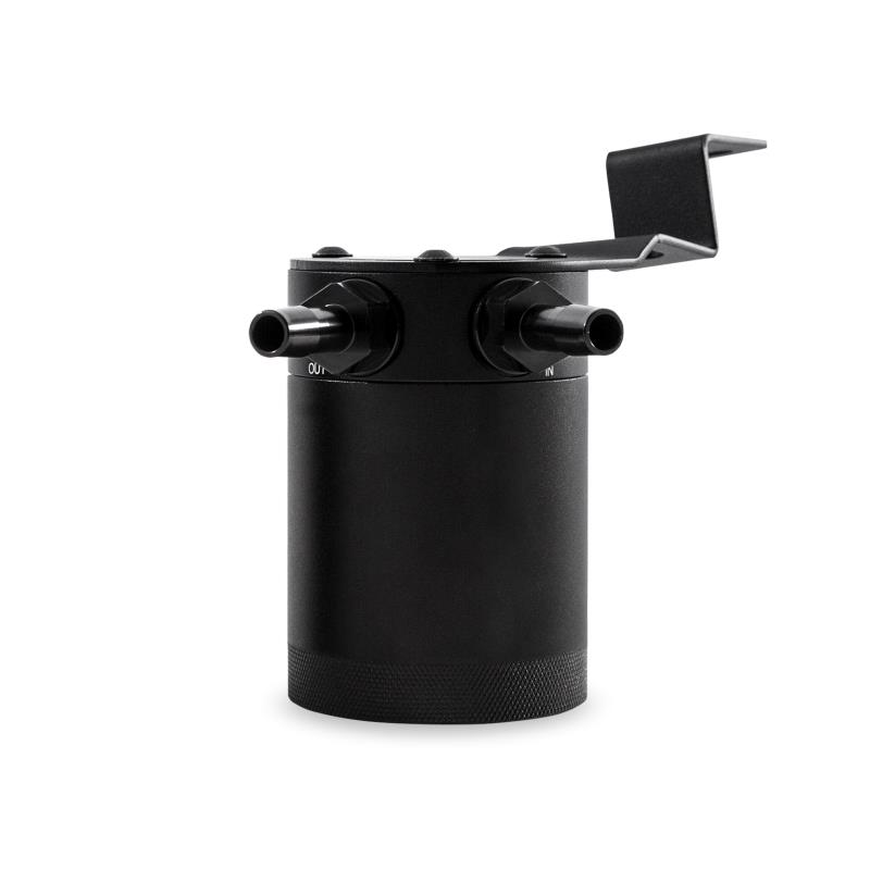Mishimoto PCV Side Baffled Oil Catch Can (Black) - 2015-2021 Subaru WRX