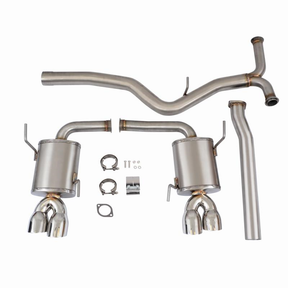 Mishimoto 3in Stainless Steel Cat-Back Exhaust - 2015-2021 Subaru WRX / 2015-2021 STI