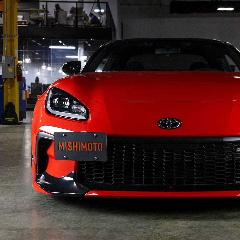Mishimoto License Plate Relocation Kit - 2022-2026 Subaru BRZ
