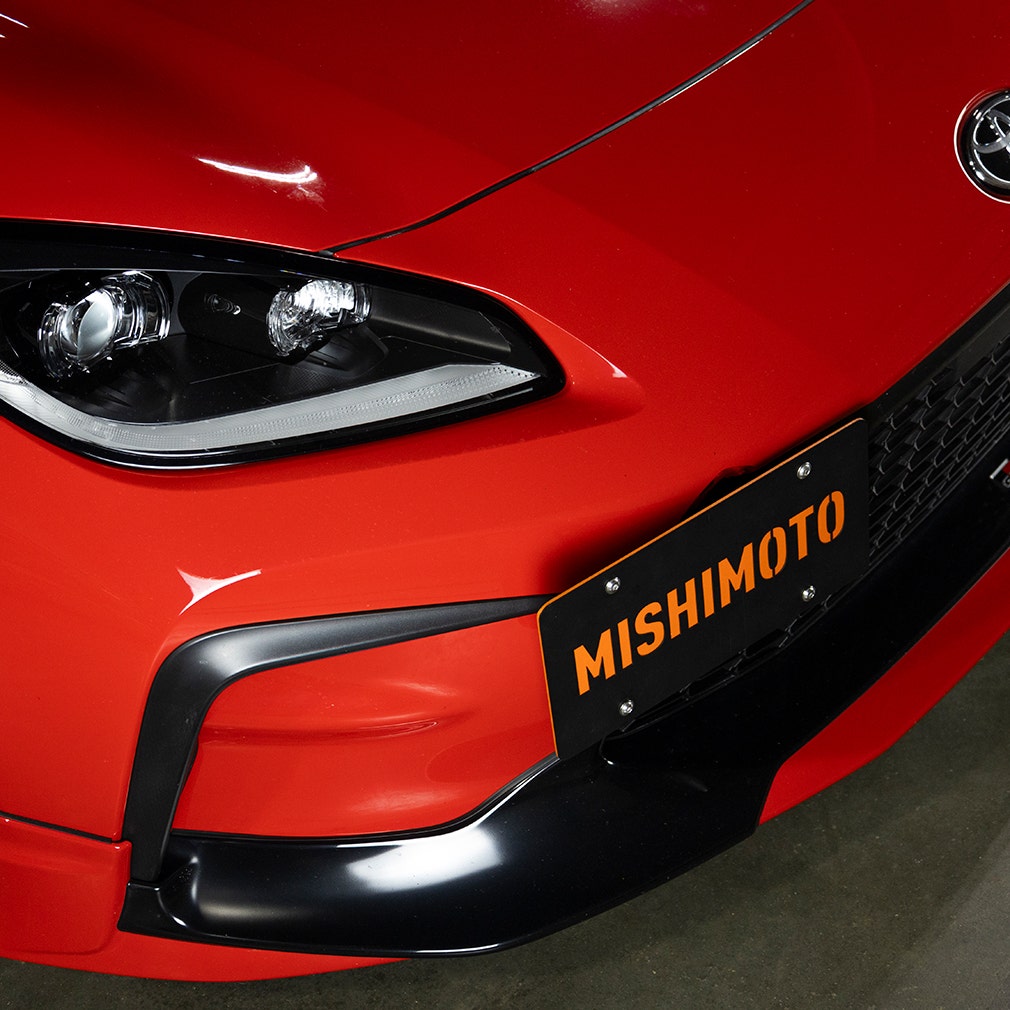 Mishimoto License Plate Relocation Kit - 2022-2026 Subaru BRZ
