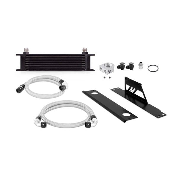 Mishimoto Oil Cooler Kit (Black) - 2002-2005 Subaru WRX / 2004-2005 STI