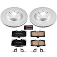 PowerStop Front Z17 Evolution Geomet Coated Brake Kit - 2006-2007 Subaru Impreza