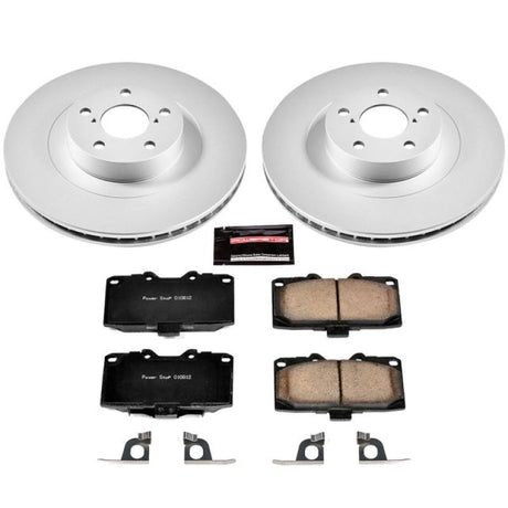 PowerStop Front Z17 Evolution Geomet Coated Brake Kit - 2006-2007 Subaru Impreza