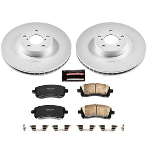 PowerStop Front Z17 Evolution Geomet Coated Brake Kit - 2002-2003 Subaru Impreza