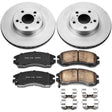 PowerStop Front Z17 Evolution Geomet Coated Brake Kit - 1993-1996 Subaru Impreza
