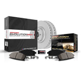 PowerStop Front Z17 Evolution Geomet Coated Brake Kit - 1993-1996 Subaru Impreza