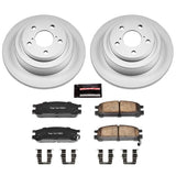 PowerStop Rear Z17 Evolution Geomet Coated Brake Kit - 1993-1996 Subaru Impreza