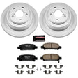 PowerStop Rear Z17 Evolution Geomet Coated Brake Kit - 1998-2003 Subaru Forester