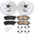 PowerStop Front Z17 Evolution Geomet Coated Brake Kit - 2015-2018 Subaru Legacy