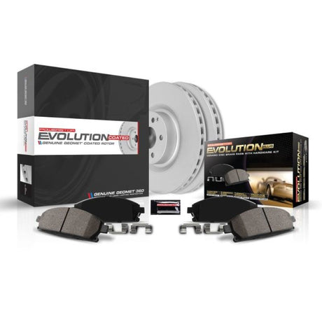 PowerStop Front Z17 Evolution Geomet Coated Brake Kit - 2015 Subaru Legacy