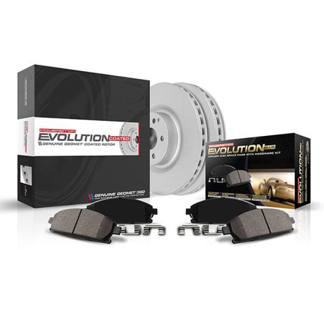 PowerStop Front Z17 Coated Brake Kit - 2019-2021 Subaru Ascent