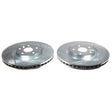 PowerStop Front Evolution Drilled & Slotted Rotors - Pair - 2019-2021 Subaru Ascent