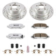 PowerStop Rear Z26 Street Warrior Brake Kit - 1998-2003 Subaru Forester
