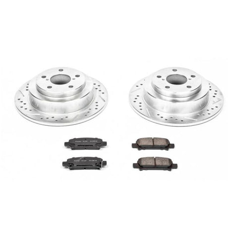 PowerStop Rear Z23 Evolution Sport Brake Kit - 1998-2003 Subaru Forester