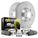 PowerStop Rear Z26 Street Warrior Brake Kit - 2006-2007 Subaru Impreza