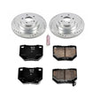 PowerStop Rear Z23 Evolution Sport Brake Kit - 2006-2007 Subaru Impreza