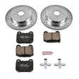 PowerStop Rear Z23 Evolution Sport Brake Kit - 2008-2014 Subaru Impreza