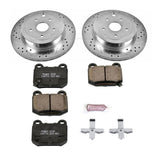 PowerStop Rear Z23 Evolution Sport Brake Kit - 2008-2014 Subaru Impreza