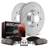 PowerStop Rear Z23 Evolution Sport Brake Kit - 2008-2014 Subaru Impreza