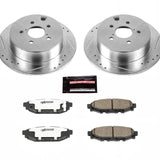 PowerStop Rear Z26 Street Warrior Brake Kit - 2016-2018 Subaru Crosstrek