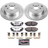 PowerStop Rear Z26 Street Warrior Brake Kit - 2014-2018 Subaru Forester