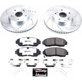 PowerStop Front Z26 Street Warrior Brake Kit - 2015-2018 Subaru Legacy