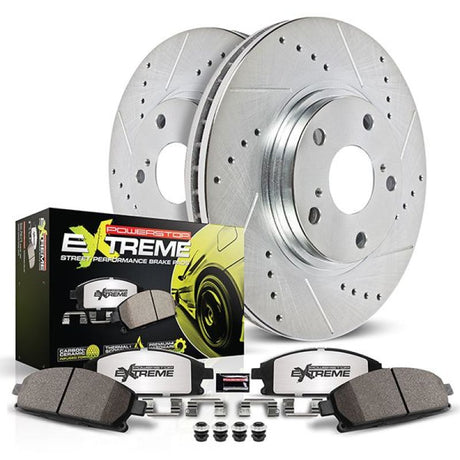 PowerStop Rear Z26 Street Brake Kit - 2019-2020 Subaru Ascent
