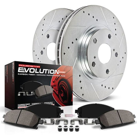 PowerStop Rear Z23 Evolution Sport Brake Kit - 2019-2021 Subaru Forester