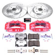 PowerStop Front Z26 Street Warrior Brake Kit w/ Calipers - 2005-2014 Subaru Impreza