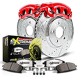 PowerStop Front Z26 Street Kit w/ Calipers - 2004 Subaru Impreza
