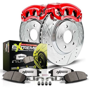 PowerStop Front Z26 Street Kit w/ Calipers - 2004 Subaru Impreza