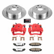 PowerStop Rear Z26 Street Warrior Brake Kit w/ Calipers - 2016-2019 Subaru Crosstrek
