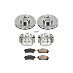 PowerStop Front Autospecialty Brake Kit w/ Calipers - 2002-2003 Subaru Impreza