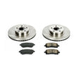 PowerStop Front Autospecialty Brake Kit - 1998-2002 Subaru Forester