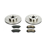 PowerStop Front Autospecialty Brake Kit - 1998-2002 Subaru Forester