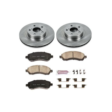 PowerStop Front Autospecialty Brake Kit - 1997-2001 Subaru Impreza