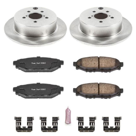 PowerStop Rear Autospecialty Brake Kit - 2016-2018 Subaru Crosstrek