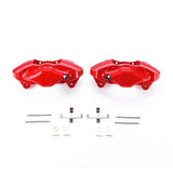 PowerStop Rear Red Calipers w/o Brackets - Pair - 2008-2014 Subaru Impreza