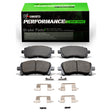 R1 Concepts Front R1 Performance Sport Pads & Hardware Kit - 1997-2003 Subaru Impreza