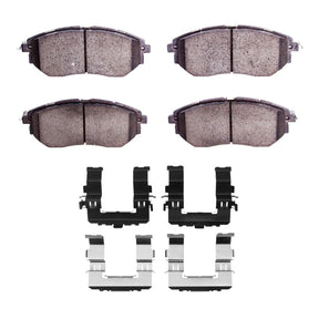 R1 Concepts Front Performance Sport Pads & Hardware Kit - 2015 Subaru Legacy