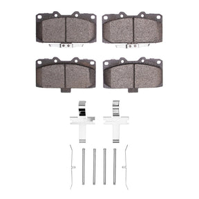 R1 Concepts Front Performance Sport Pads & Hardware Kit - 2006-2007 Subaru Impreza
